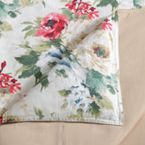 Peony Washed Linen Blend Bedding Set