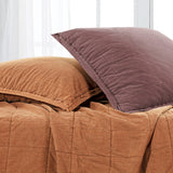 Stonewashed Cotton Canvas Euro Sham from HiEnd Accents