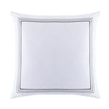 Border Embroidery Euro Sham