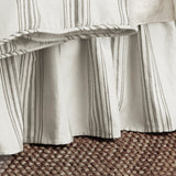 Prescott Stripe Bed Skirt, King