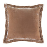 Stella Faux Silk Velvet Flanged Euro Sham