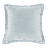 Stella Faux Silk Velvet Flanged Euro Sham