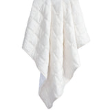 Stella Faux Silk Velvet Double Box Stitch Throw