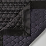 High Shine Satin Quatrefoil Quilt