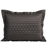 High Shine Satin Ogee Quilt Pillow Sham Set from HiEnd Accents