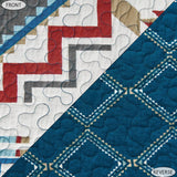 Spirit Valley Quilt Teal Swatch