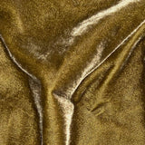 Stella Faux Silk Velvet Swatch in Green Ochre color from HiEnd Accents