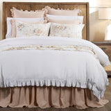 Lily Washed Linen Blend Bedding Set