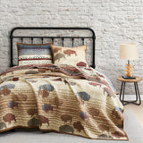 Home on the Range Reversible Quilt Set, Twin