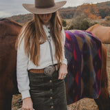 Gila Wool Blend Throw Blanket