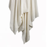 Cotton Knit Throw
