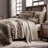 Chalet Aztec Bedding Set with matching quilts from HiEnd Accents