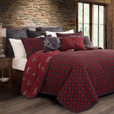 Woodland Plaid Reversible Quilt Set from HiEnd Accents
