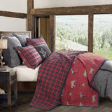 Woodland Plaid Reversible Quilt Set from HiEnd Accents