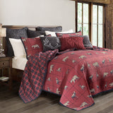Woodland Plaid Reversible Quilt Set from HiEnd Accents