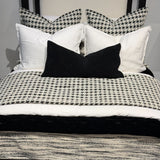 Astor Houndstooth Duvet Cover Set