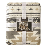 Desert Sage Campfire Sherpa Throw, 6 MOQ