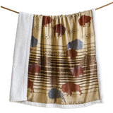 Home on the Range Campfire Sherpa Throw, 6 MOQ