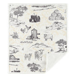 Farm Life Campfire Sherpa Throw, 6 MOQ