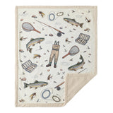 Angler Gear Campfire Sherpa Throw, 6 MOQ
