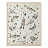 Angler Gear Campfire Sherpa Throw, 6 MOQ
