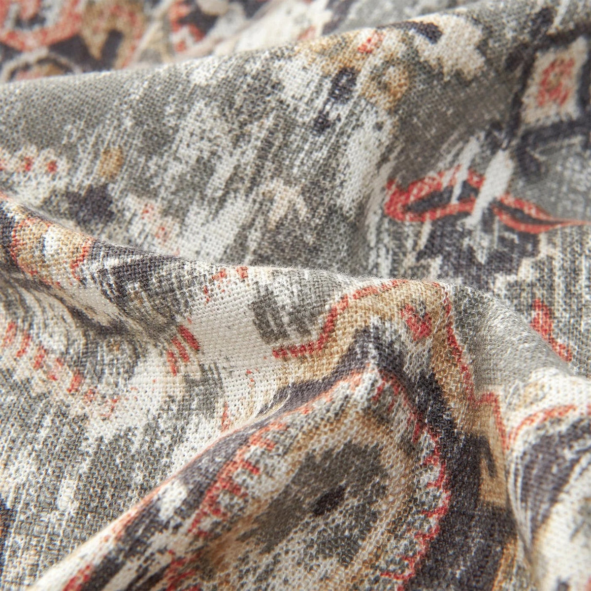 WASHED LINEN BLEND fabric detail