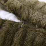 Ruched Rabbit Euro Pillow