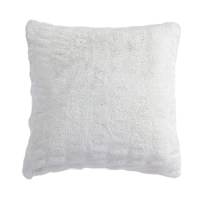 Ruched Rabbit Euro Pillow