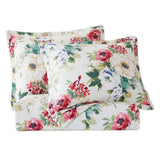 Peony Washed Linen Blend Bedding Set