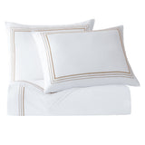 Border Embroidery Duvet Cover Set