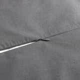 Stonewashed Cotton Waffle Weave Duvet Cover Set