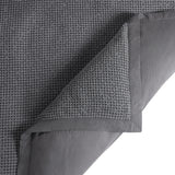 Stonewashed Cotton Waffle Weave Duvet Cover Set