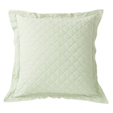 Linen Cotton Diamond Quilted Euro Sham