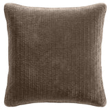 Stonewashed Cotton Quilted Velvet Euro Sham