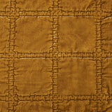 Stella Faux Silk Velvet Double Box Stitch Throw
