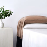 Stella Faux Silk Velvet Waterfall Pillowcase Set