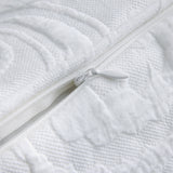 Camellia Paisley Matelassé Euro Sham