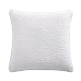 Camellia Paisley Matelassé Euro Sham