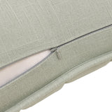 Beckett Washed Linen Blend Box Stitch Quilt Set