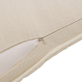 Beckett Washed Linen Blend Box Stitch Quilt Set