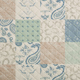 Patchwork Paisley Reversible Quilt Set