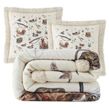 Duck Camp Campfire Sherpa Throw, 6 MOQ