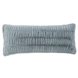 Ruched Rabbit Lumbar Pillow