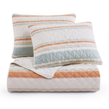 Mystic Stripe Cotton Gauze Quilt Set