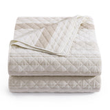 Mystic Stripe Cotton Gauze Quilt Set