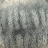 Ruched Rabbit Double-Sided Pillow