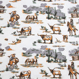 Ranch Life 200TC Cotton Percale Sheet Set