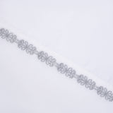 Laurel Embroidered Border 350TC Cotton Sateen Sheet Set