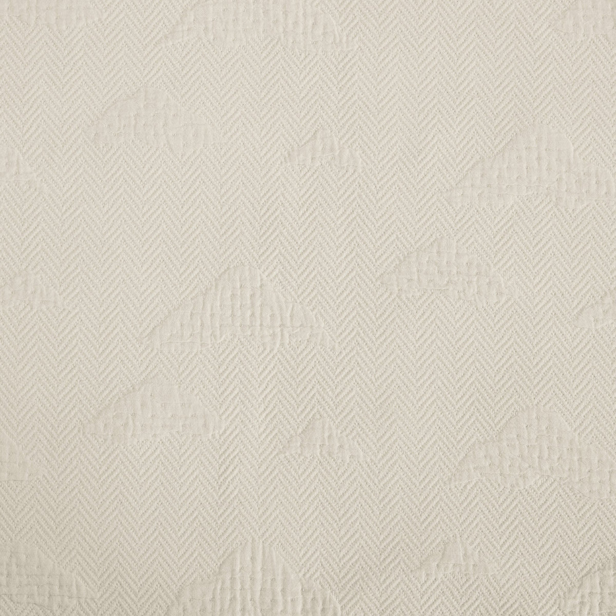 PIKES PEAK'S SCULPTED MATELASSÉ fabric detail