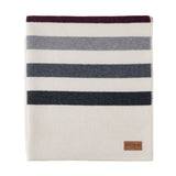 Heritage Stripe Washable Wool Throw